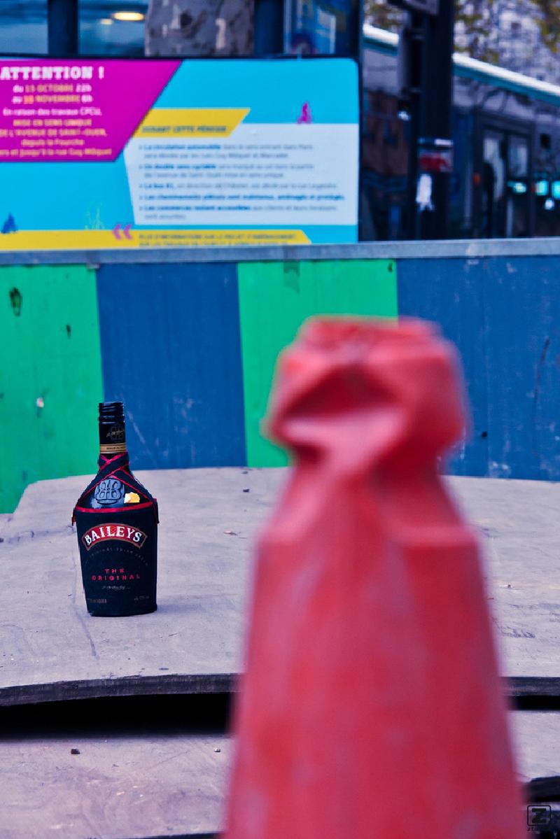 A worker forgot his bottle
https://www.flickr.com/photos/ztec/8441936195/