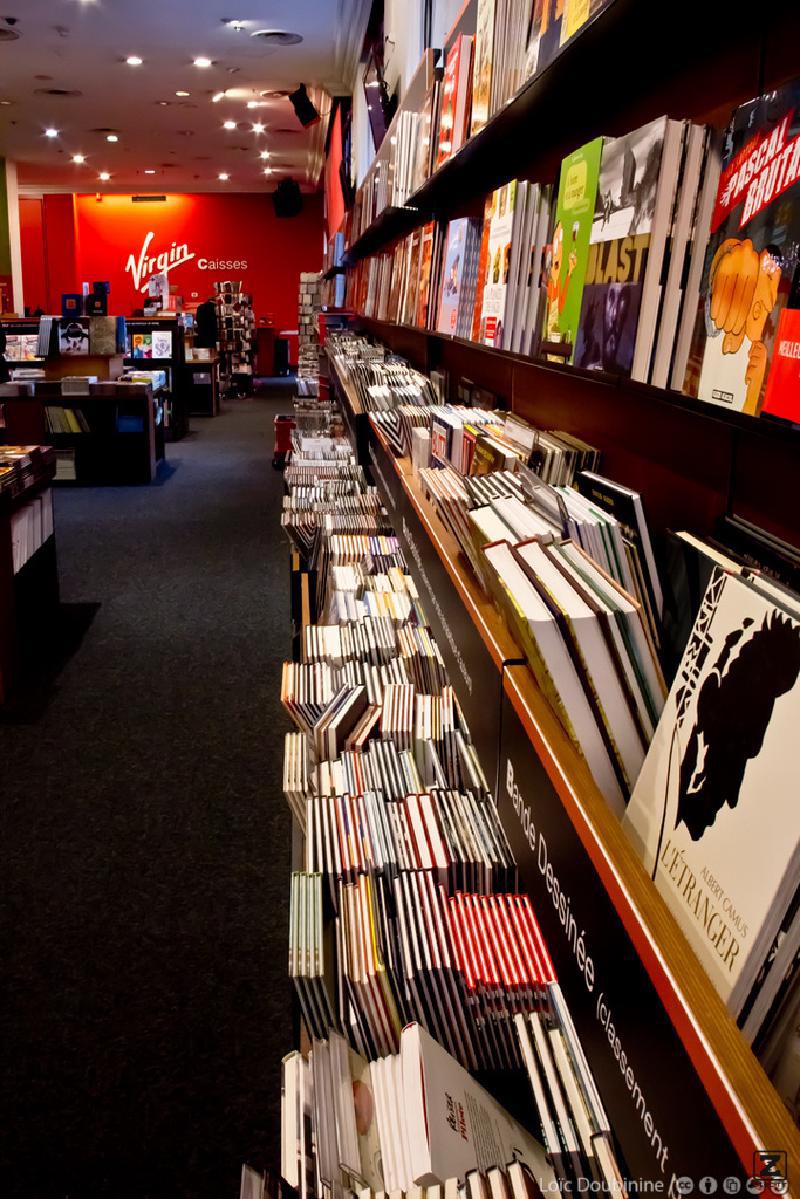 A Comics store in paris.
https://www.flickr.com/photos/ztec/9509260289/