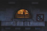 RER entrance by the Seine