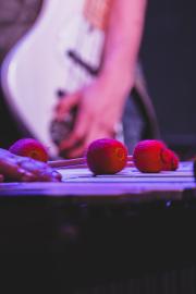 Vibraphone's mallets on the vibraphone