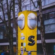 A Yellow light pole to call in case of emergency (SOS)