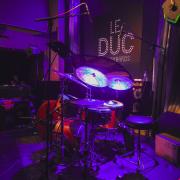 Drums waiting for its drummer