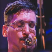 Melvin Marquez playing Saxophone