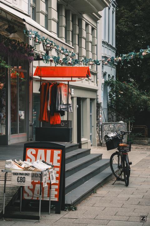 A cloth shop