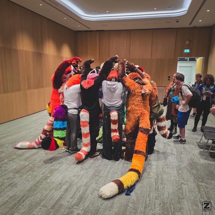 Eurofurence 30 furry convention at Hamburg Germany