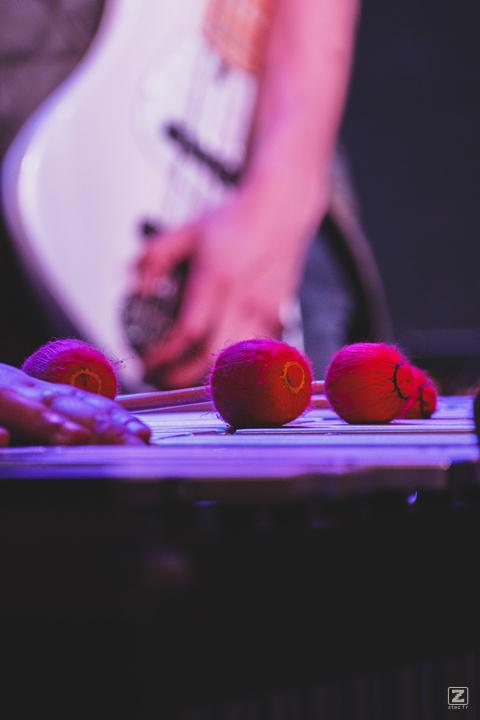 Vibraphone's mallets on the vibraphone