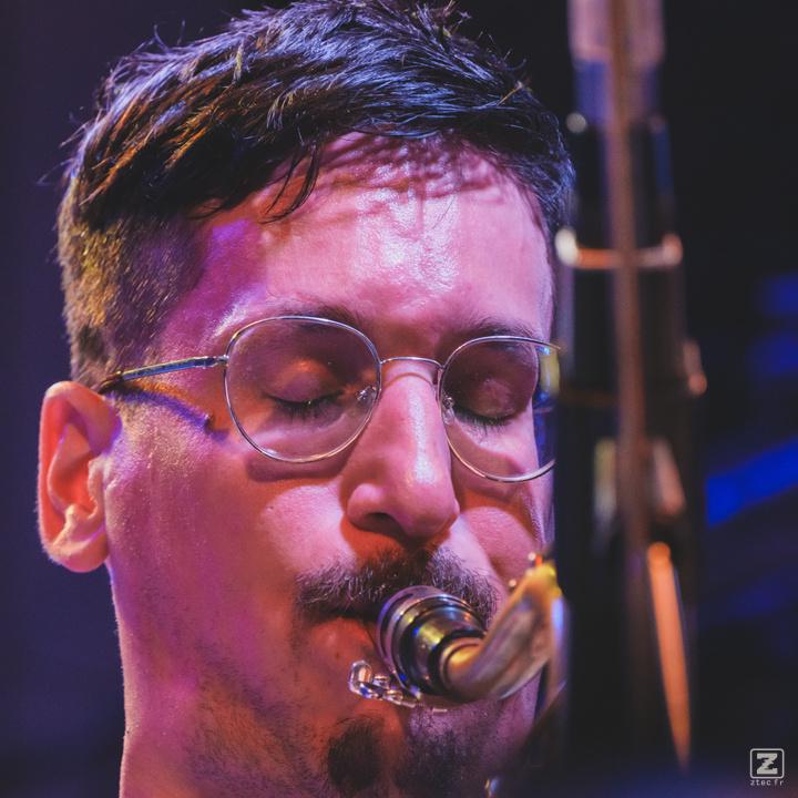 Melvin Marquez playing Saxophone