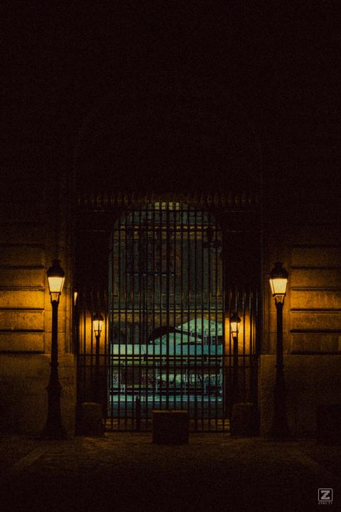 A big door/gate in Paris