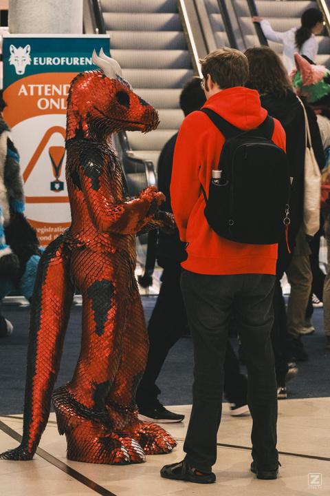 Eurofurence 30 furry convention at Hamburg Germany