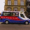 An Ice truck in the street