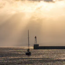 Returning ship in the &quot;Vieux port&quot; at Marseille in France.
A storm was comming.
https://www.flickr.com/photos/ztec/9388471532/