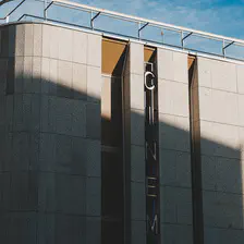 Façade of a cinema/theatre 