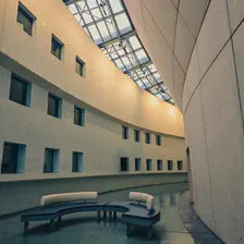 Liminal space in a building
https://www.flickr.com/photos/ztec/53978631631/